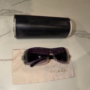 Bvlgari Black Sparkle Sunglasses